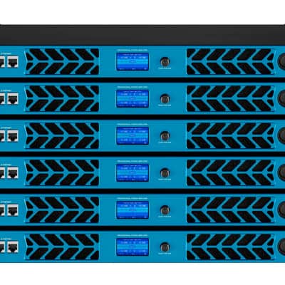 CVR Audio DSP-1504 BLUE Professional Power Amplifier 1500 Watts 4-ch 8-Ohms image 1
