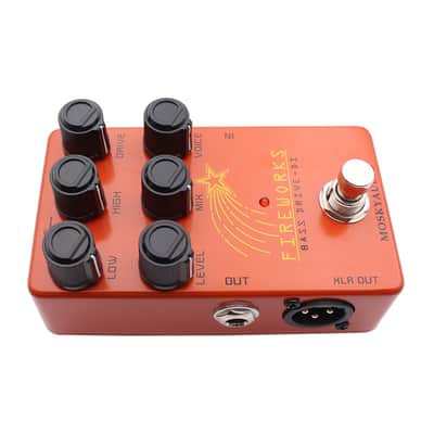 Mosky Audio "FIREWORKS" Bass DRIVE DI FX Pedal Tube Amplifier Emulation Sound Direct Recording Preamp & DI Box True Bypass Fast US Ship image 5
