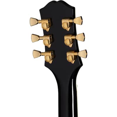 Epiphone B.B. King Lucille Semi Hollow Electric Guitar, Transparent Ebony image 7