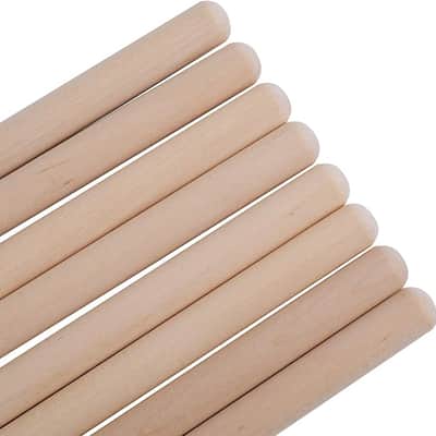 12 Pairs 5A Drum Sticks, Classic Maple Wood Drumsticks for Adults Kids and Beginners, Oval Wood Tip Drum Sticks for Drums Electronic Drums Musical Instrument Percussion image 4