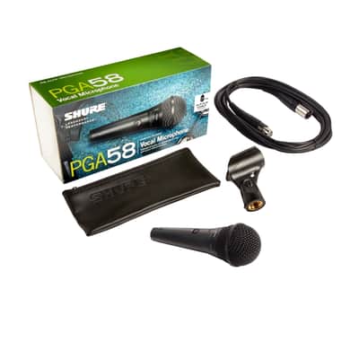 SHURE PGA58-XLR Microfono voce dinamico cardioide image 3
