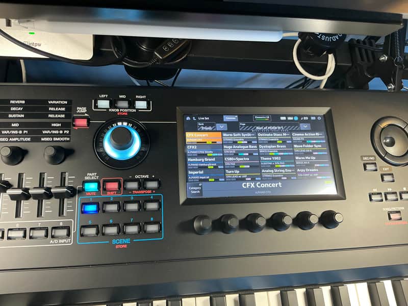 Yamaha MODX M8 88-Key 16-Voice Synthesizer