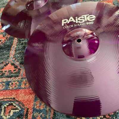 Paiste 14” Color Sound 900 Purple Hi-Hat Cymbals image 2