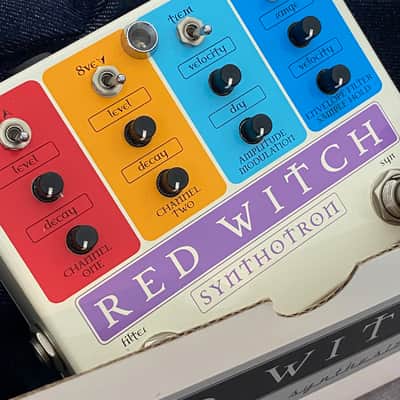 Red Witch Synthotron Analog Synth Filter Pedal | Reverb