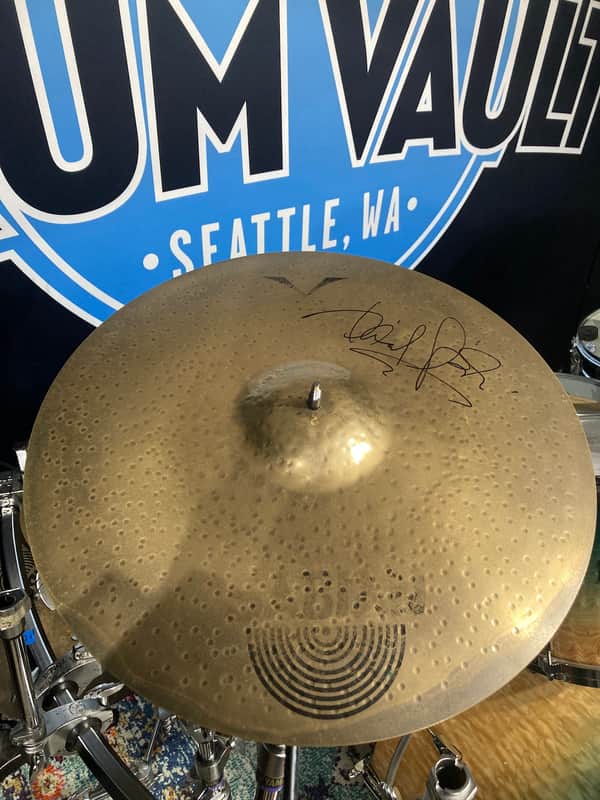 David Garibaldi's Tower of Power Sabian 20" Vault Ride Autographed! Super Rare! 2000s image 1
