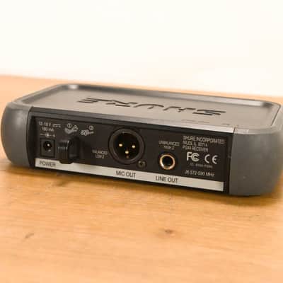 Shure PGX14 Wireless Beltpack System J6 Band - 572-590 MHz (NO PSU) CG01YFU image 8