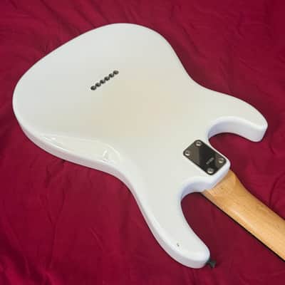 Carvin Bolt SSS Hard Tail - Custom Shop Strat Killer - Made in USA - Alpine White - Free Pro Setup - Stainless Steel Frets image 8