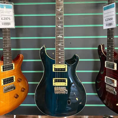 PRS SE Standard 24 Translucent Blue 2017 Electric Guitar image 2