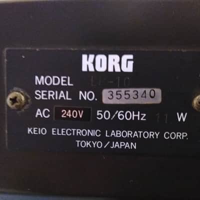 Korg LP-10 Vintage Analog Synthesizer (1980) image 3