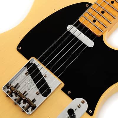 Fender Custom Shop USED 2021 Limited Edition 1951 Telecaster Journeyman Relic (Nocaster Blonde) [SN. R122941] image 8