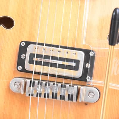 Höfner 470 S E2 – Extremly RARE 1968 17‘‘ German Vintage Archtop Thinline Jazz Guitar / Gitarre image 8