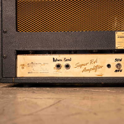 Marshall 1968 JTM100 Super P.A. Modified 1966 "White Panel" image 4