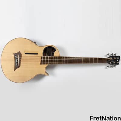 Warwick Alien Acoustic 6-String Bass w/ Fishman Piezo Prefix System A/E w/ Bag - 7.5 Pounds #8667-21 image 2