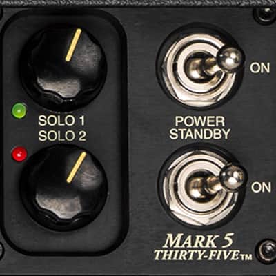 Mesa Boogie Mark Five:35 - 35/25/10-watt Tube Head - Black Taurus image 7