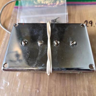 Vintage 1960's Epiphone (Gibson) Newport Bass Mudbucker Pickup w/ Cover, Mounting Screws! image 2