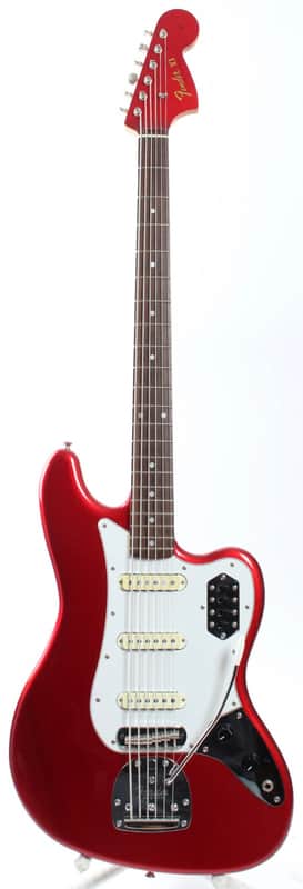 2012 Fender Bass VI candy apple red image 1