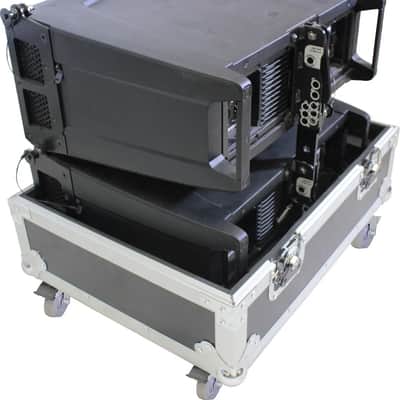 Line Array Flight Case for 2 RCF HDL6-A HDL26-A Speakers W/Wheels image 3
