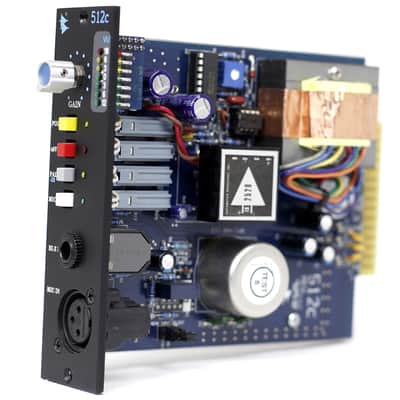 API 512c 500 Series Single-Channel Discrete Microphone/Line Preamp Module image 2
