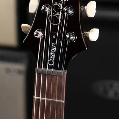 PRS SE Custom 24 Electric Guitar - Black Gold Sunburst with Gig Bag image 5
