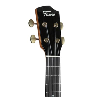 Fame Koa Standard Uke - Concert Ukulele image 10