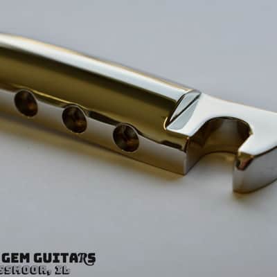 New! Gibson OEM Stoptail Tailpiece with Studs Nickel Finish fits Les Paul Standard, ES-335, SG Standard Stop Tail image 8