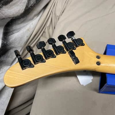 Kramer USA Pacer Deluxe Guitar R2 nut 1980s Blue image 14