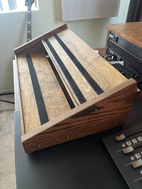 Coda Hand Made Walnut Guitar Pedalboard 22" image 1