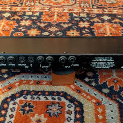 Alesis QuadraVerb 20k Bandwidth Simultaneous Digital Effects Processor 1990s - Black image 4