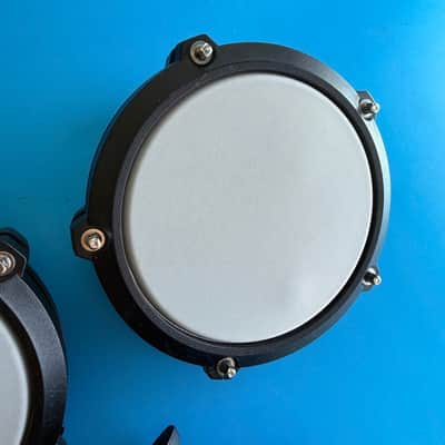 ALESIS BLAZE E-Drum OEM Part: 6" Snare Tom White Mesh Single Zone Pad [3PCS] image 4