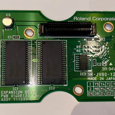 Roland SR-JV80-12 Hip Hop Expansion Board 1990s - Green image 2