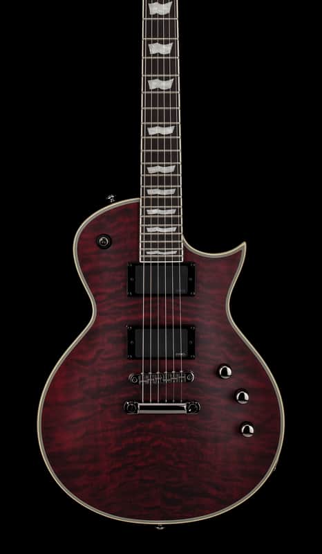 LTD EC-401 - See Thru Black Cherry Sunburst #81167 (Factory Demonstration Model) image 1