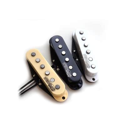 Wilkinson WVS Vintage Single Coil Pickup Alnico V for Stratocasters - Bridge (Black) image 3