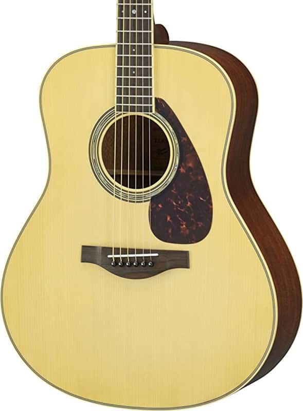 Yamaha LL6M Jumbo Body Acoustic-Electric Guitar, Solid Spruce Top image 1