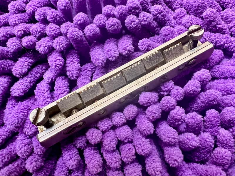 Framus Strato Bridge 1960’s - Nickel plated brass image 1