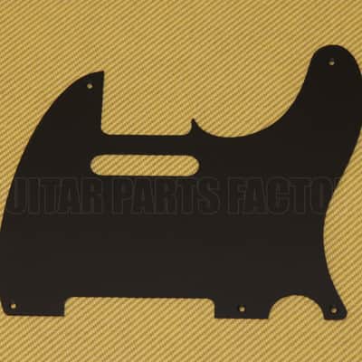 PG-0560-034 1-Ply 5-Hole Black Matte Pickguard for Telecaster® Tele Guitar