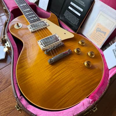 2026 Gibson Custom Shop Les Paul Standard ‘59 Reissue R9 VOS - Dirty Lemon Burst image 2