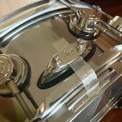 DW Collector's Series Stainless Steel 5.5x14" Snare Drum w/ Nickel Hardware image 14