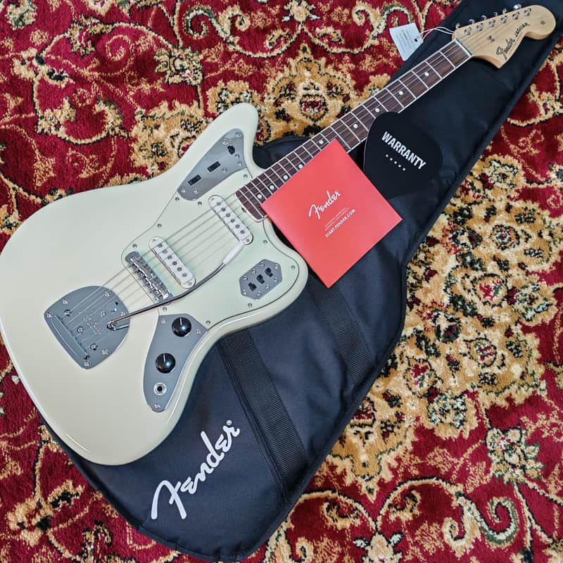 *NEW IN BOX* 2025 Fender Japan Traditional II 60s Jaguar Kinko FSR - RW OWT Vintage White '65 Spec w/ USA Pure Vintage Pickups Bound Neck, MIJ JD25 - Limited Edition 🔥