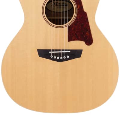 D'Angelico DAPG200NATAP PREMIER GRAMERCY Grand Auditorium Single Cutaway Mahogany Scarf Neck 6-String Acoustic-Electric Guitar image 5