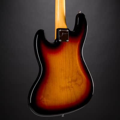 Fender AS Jaco Pastorius J-Bass F/L RW 3 Tone Sunburst - 4-String Electric Bass image 7