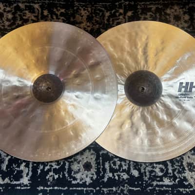 Sabian 15" HHX Complex Medium Hi-Hat Cymbals (Pair) - Natural image 3