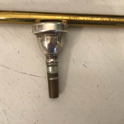 King 606 Student Model Tenor Trombone 1980's - 1990's - Clear-Lacquered Brass image 13
