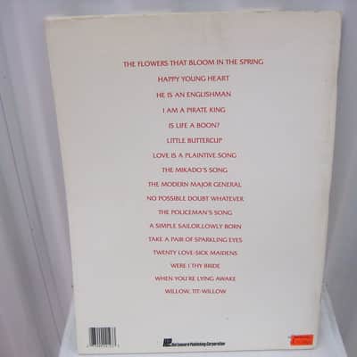 The Best of Gilbert & Sullivan EZ Play Today 122 Easy Piano Sheet Music Song Book Songbook image 2