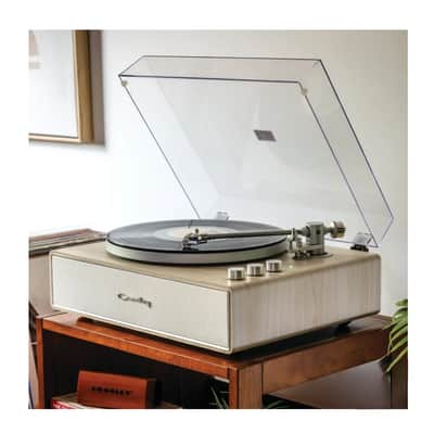 Crosley Stave CR6046A 2-Speed Belt-Drive Turntable - Natural Wood - Bluetooth In/Out image 9