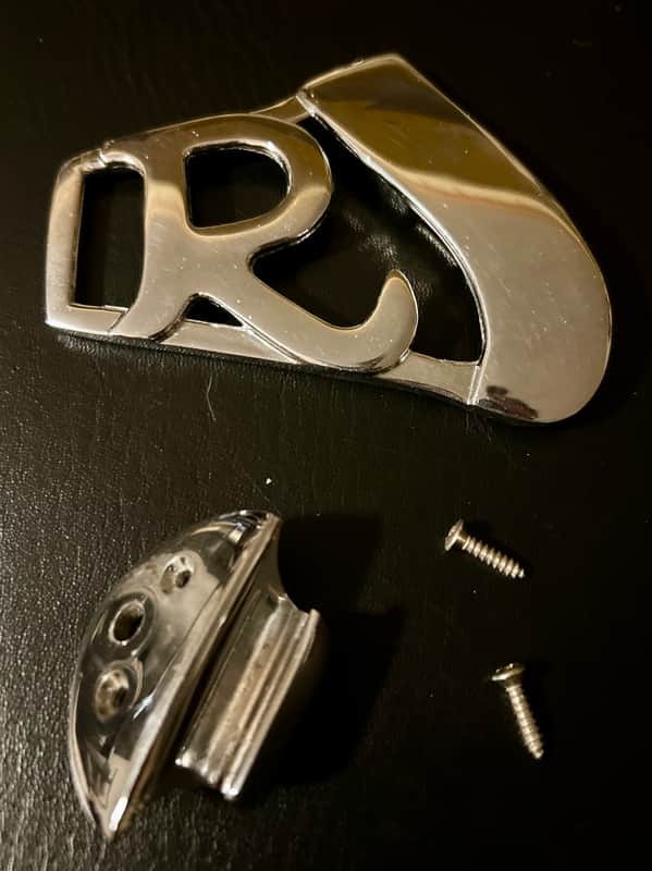 Rickenbacker R Tailpiece and Bracket 2008 - Chrome Bild 1