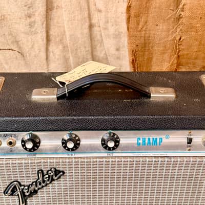 Fender Champ 1978 - Silver Panel image 7