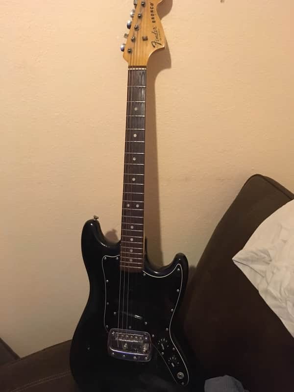 Fender Bronco 1978 Black | Reverb Australia