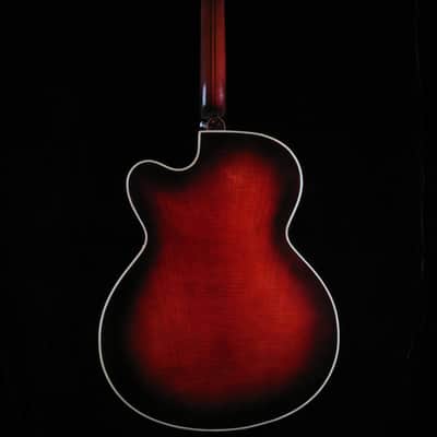 Hofner "Sudbury Stash" President - Ruby Red Sunburst image 6