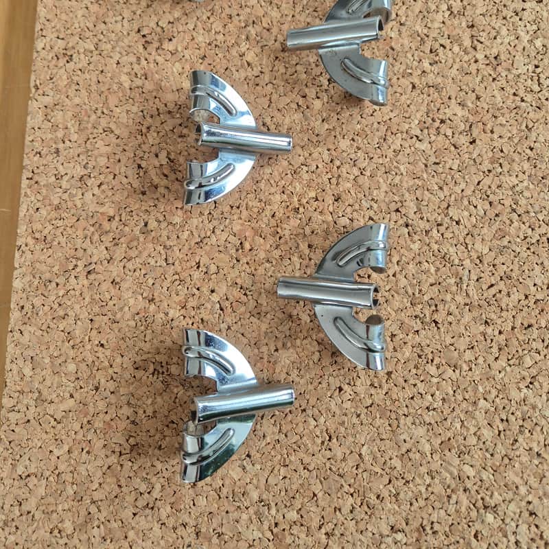 ~1980 Sonor Performer Bassdrum Claws Chrome