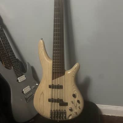 Ibanez SR2010ASC-TWF "Ashula" Bass Workshop Hybrid Fretless Soundgear 2010 - Transparent White Flat imagen 1